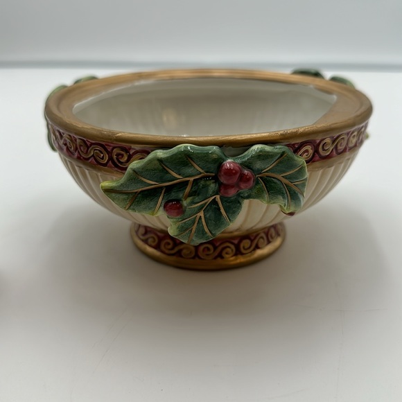 Fitz & Floyd Kristmas Kitty Lidded Box, Essentials, Candy Bowl, Trinkets - Picture 9 of 16